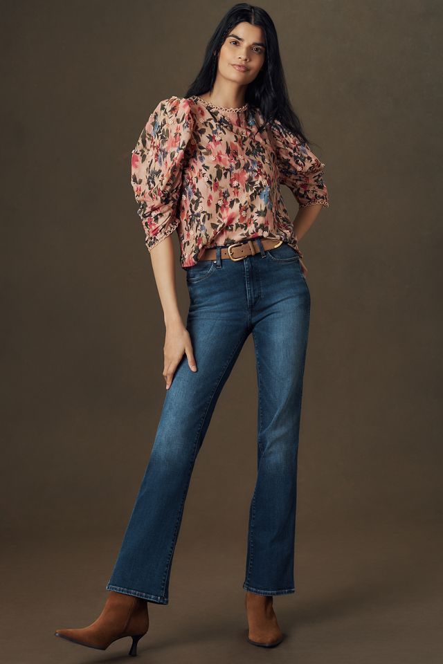 Farm Rio Puff-Sleeve Floral Blouse #2