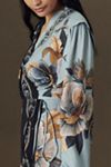 Farm Rio Snake Garden Mix Wrap Mini Dress