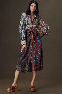 ワンピース LANDSCAPE SCARF DRESS monse-printed-scarf-midi-dress