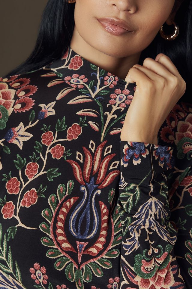 Farm Rio Ikat Floral Shirt #2