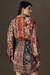 farm rio winter garden mix mini shirt dress Farm Rio Winter Garden Mix Mini Shirt Dress
