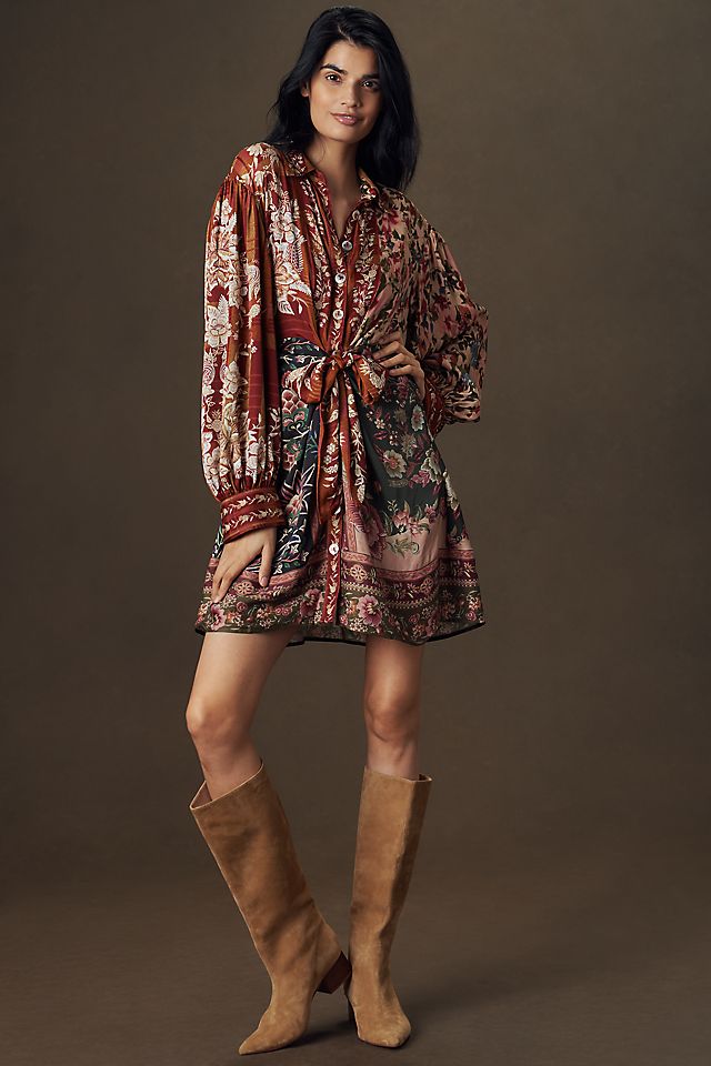 farm rio winter garden dress Farm Rio Winter Garden Mini