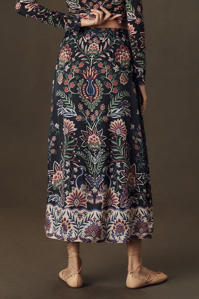 Farm Rio Garden Midi Skirt #2