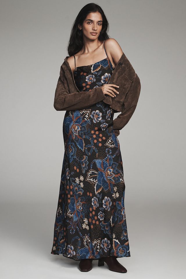 Farm Rio Square-Neck Maxi Slip Dress #3