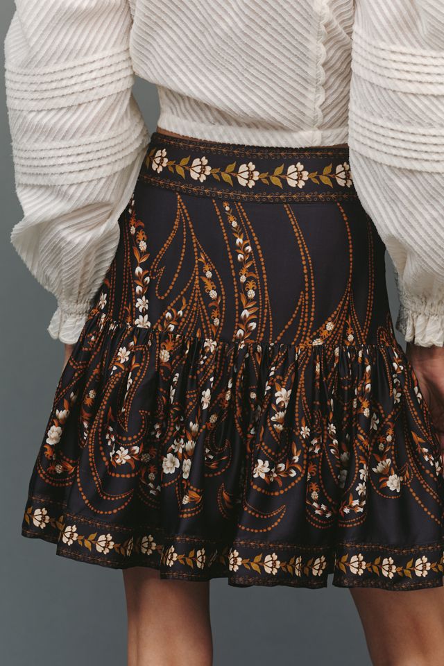 Farm Rio Belted Mini Skirt #2