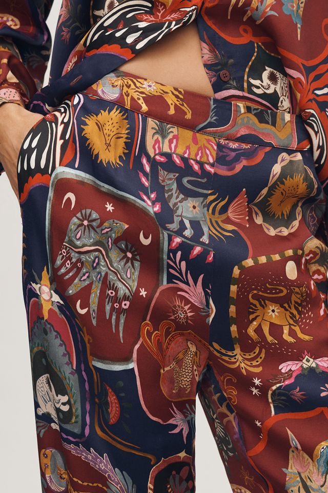 Farm Rio Surreal Printed Pants #3