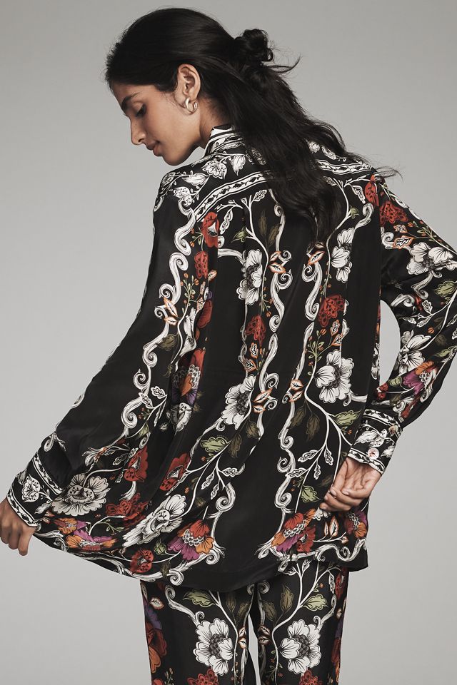 Farm Rio Rocco Long-Sleeve Buttondown Shirt #2