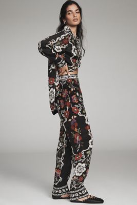 Farm Rio Rocco Flowers Pants