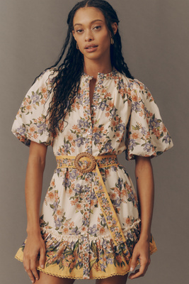 anthropologie short-sleeve belted shirt dress product info and reviews Faye Short-Sleeve Belted Shirtdress