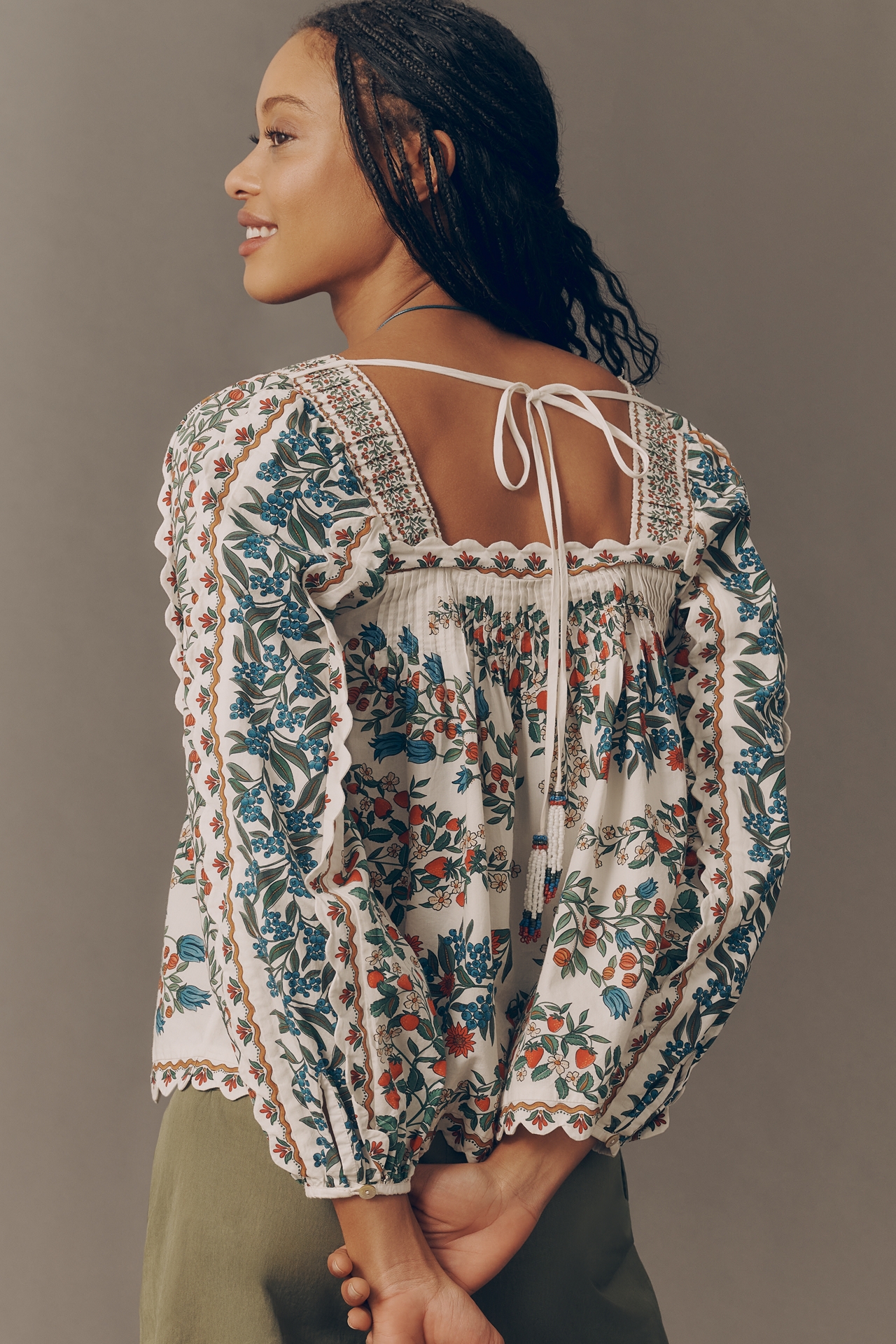 Farm Rio Beauty Scarf Top
