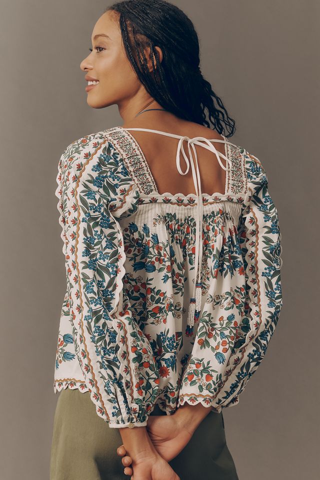 Farm Rio Beauty Scarf Top #3