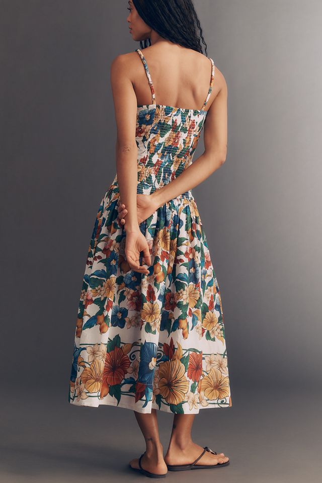 Farm Rio Tropical Cotton Midi Dress #3