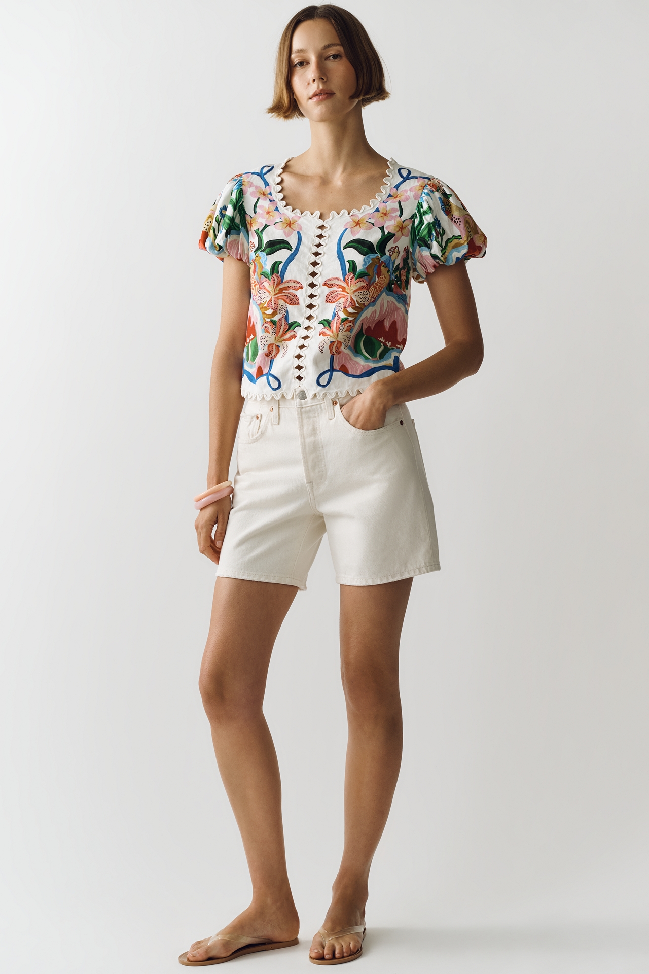 Farm Rio Garden of Life Blouse
