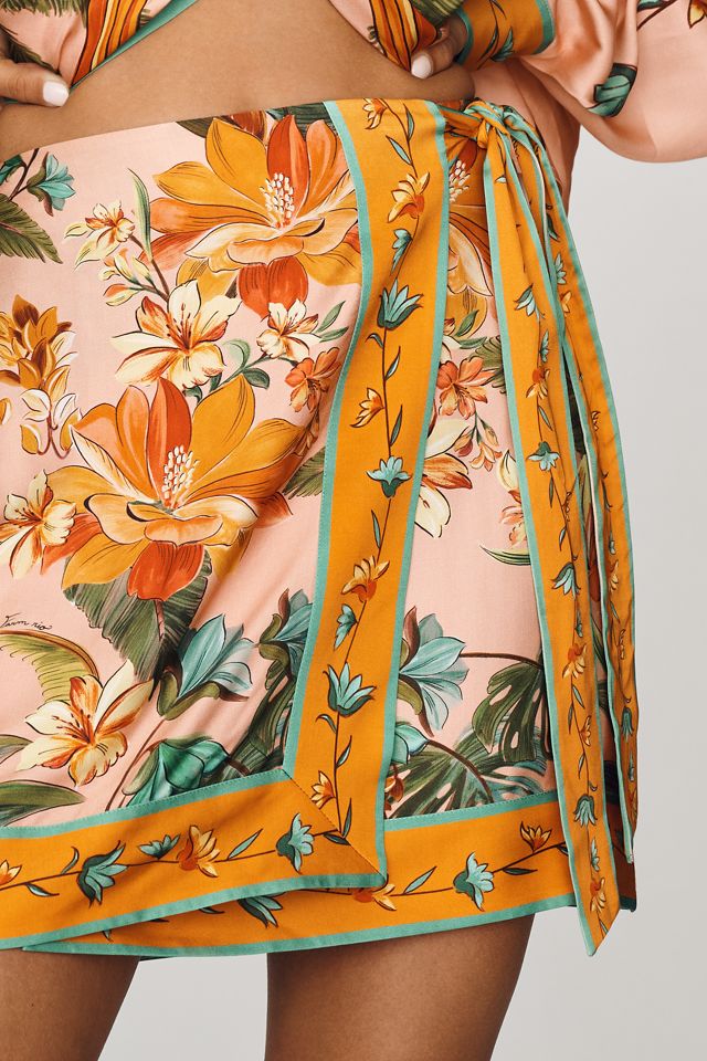 Farm Rio Birds Mini Skirt #1