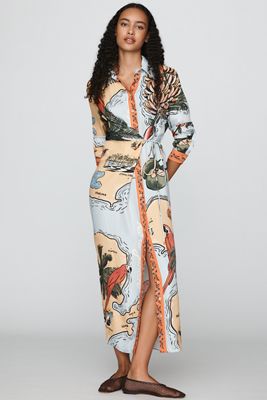 Farm Rio Beaches Shirtdress