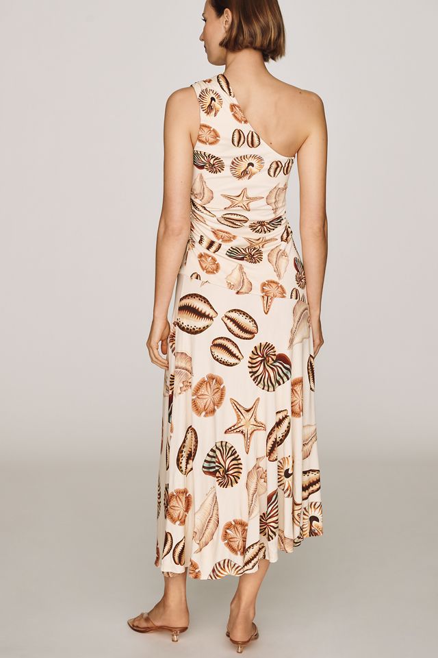 Farm Rio Marine Shells Midi Dress #3
