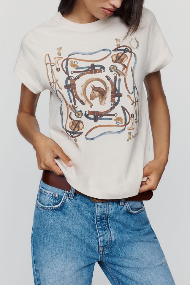 Farm Rio 100% Cotton Equestrian Tee #2