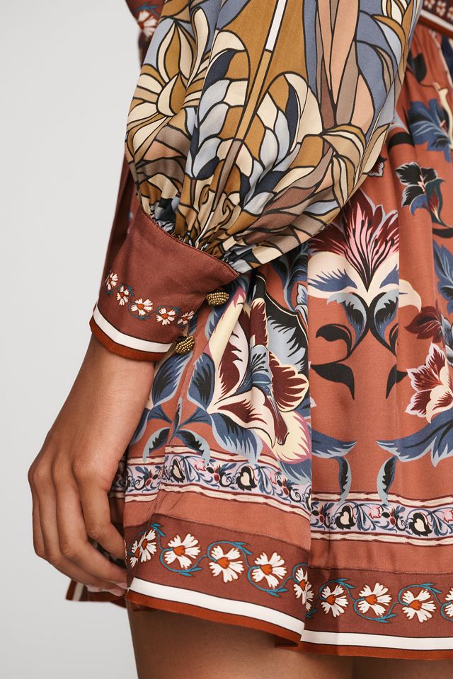Farm Rio Stained Glass Shirt Dress #3