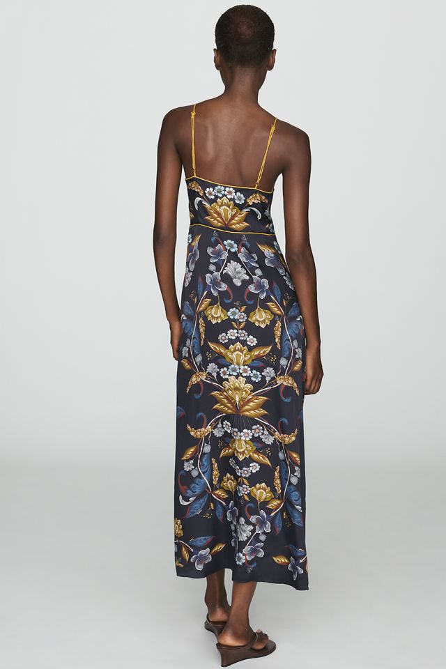 Farm Rio Golden Nature Maxi Dress #1
