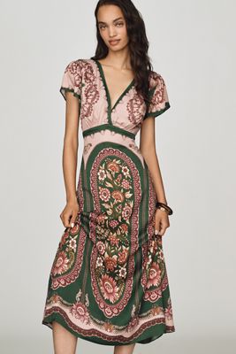 Farm Rio Daniela Midi Dress
