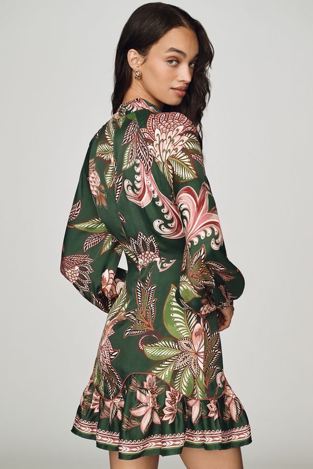Farm Rio Arabesque Floral Mini Dress #3