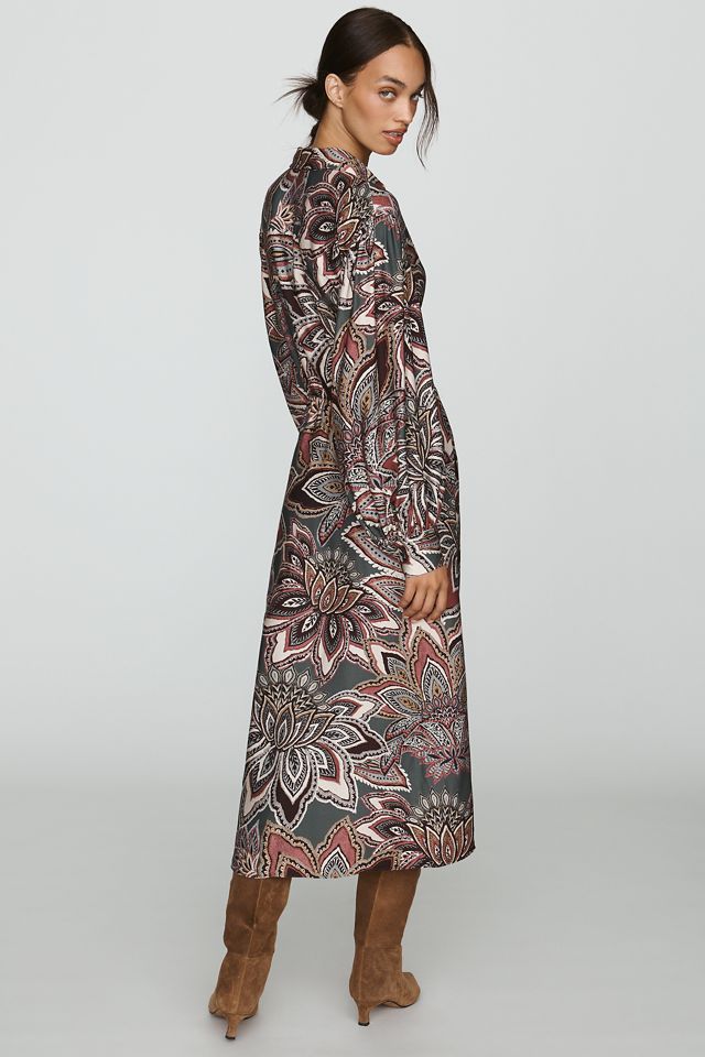 Farm Rio Tapestry Flowers Midi Dress #2