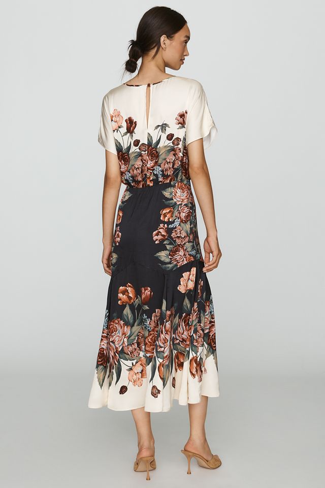 Farm Rio Winter Floral Midi Dress #2