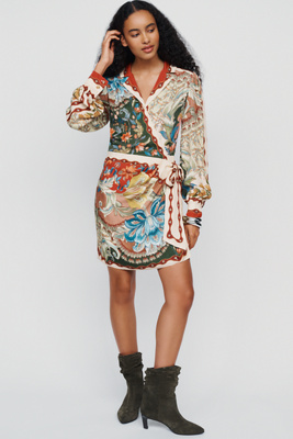 Farm Rio Lunar Mini Dress by Anthropologie