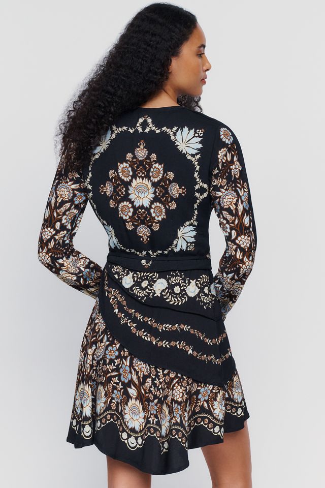 Farm Rio Daniela Wrap Mini Dress #3