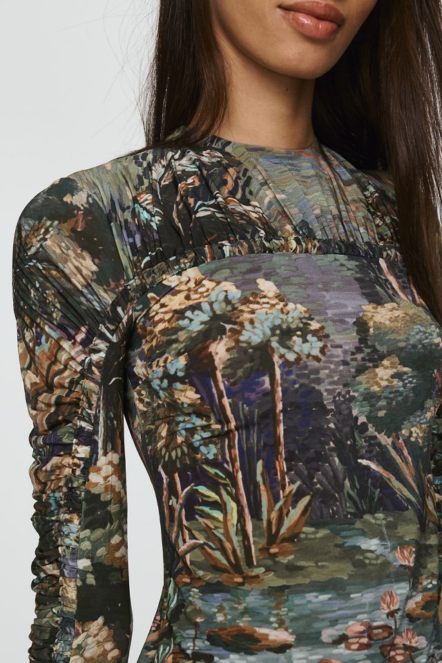 Farm Rio Petricor Long Sleeve Top #3