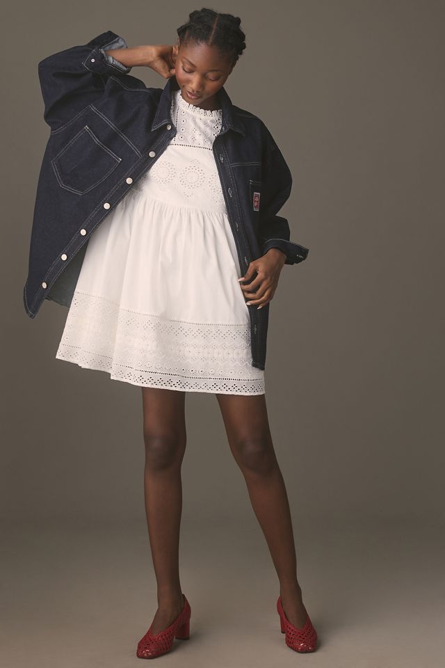Damson Madder Nova Oversized Denim Buttondown Shirt | Anthropologie