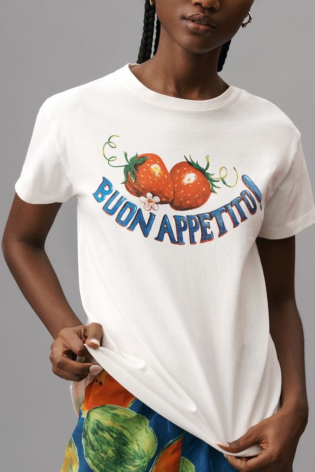 Damson Madder Buon Appetito Shrunken Tee #3