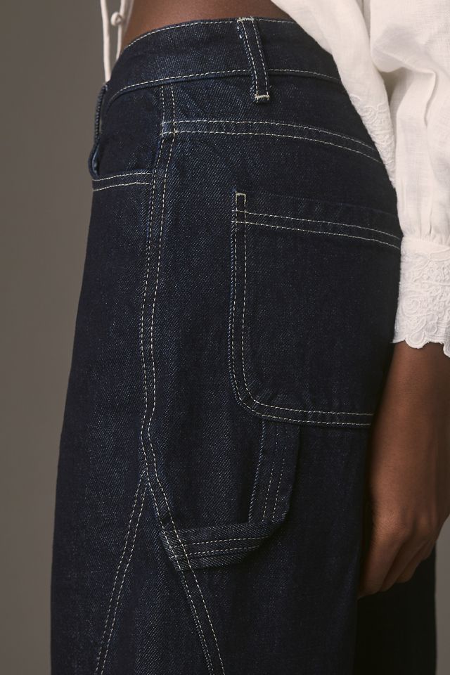 Damson Madder Dion High-Rise Wide-Leg Jeans #5