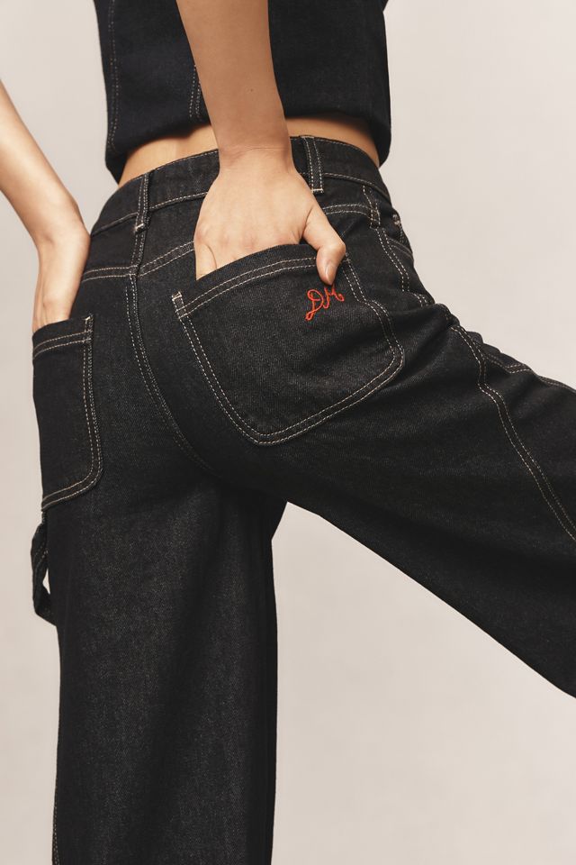 Damson Madder Dion High-Rise Wide-Leg Jeans #4