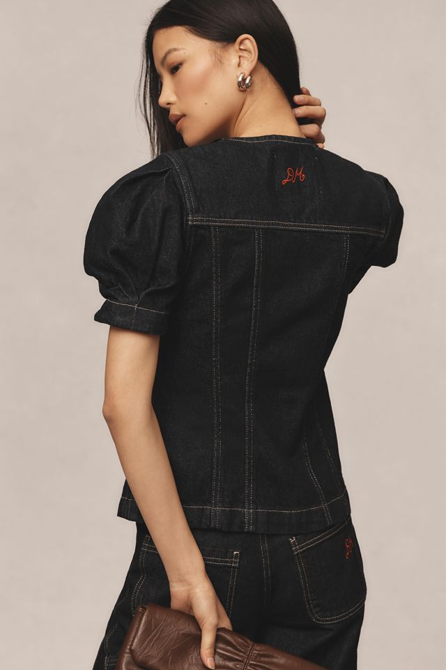 Damson Madder Shell Denim Top #1