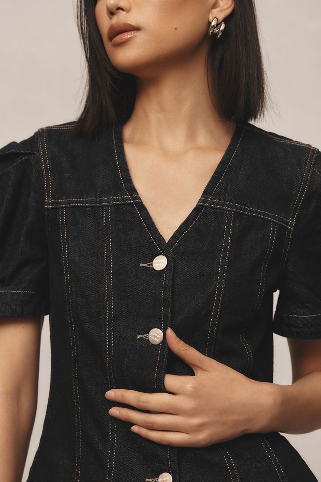 Damson Madder Shell Denim Top #3