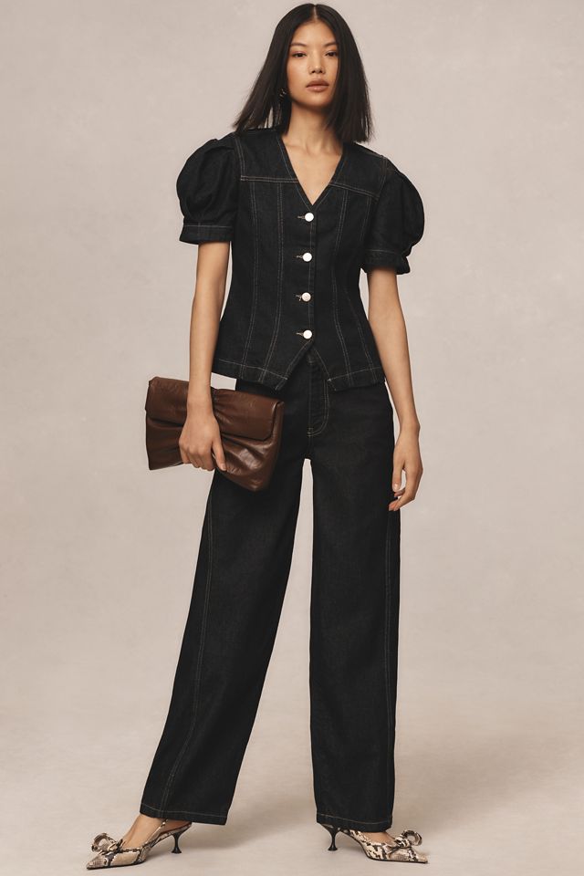 Damson Madder Shell Denim Top #4