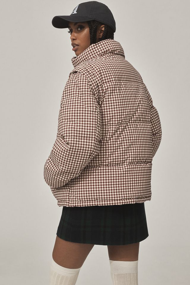 Damson Madder Jennifer Check Puffer Jacket #2