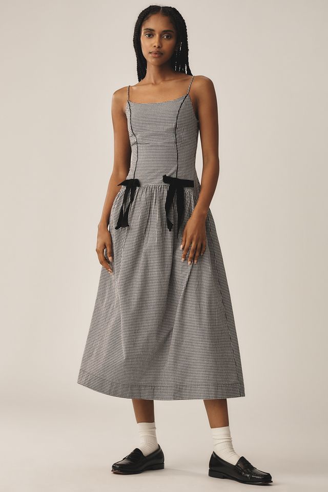 Damson Madder Persephone Midi Dress | Anthropologie