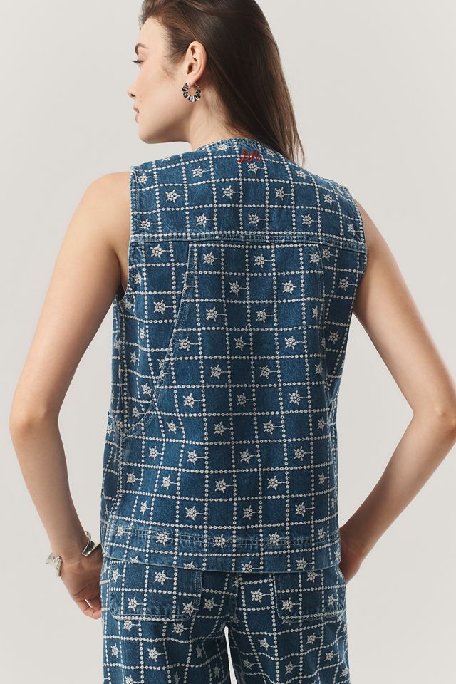Damson Madder Dilly Embroidered Gilet #2