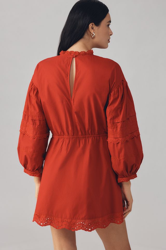 Damson Madder Clancy Long-Sleeve Mini Dress #2