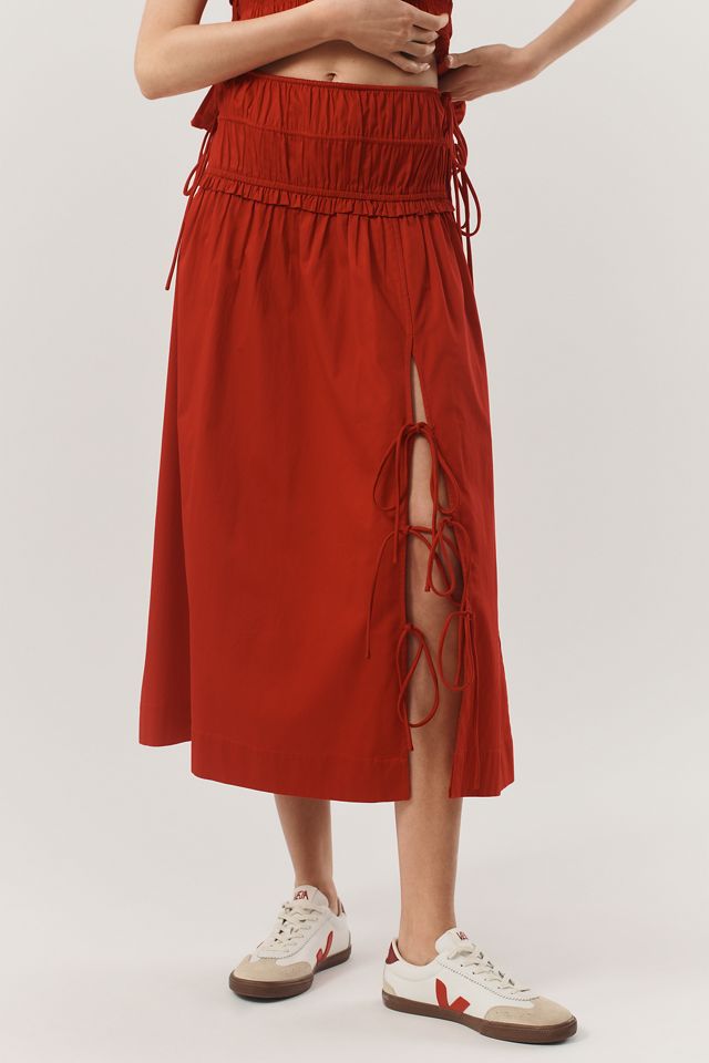 スカート Damson Madder Charlotte Midi Skirt Damson Madder Charlotte Midi Skirt | Anthropologie UK