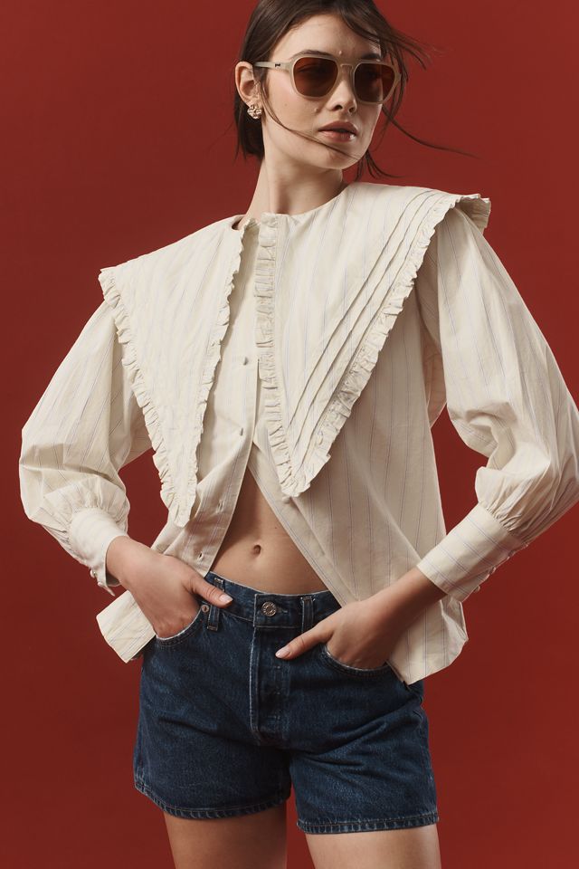 Damson Madder Sandy Ruffle Blouse #1