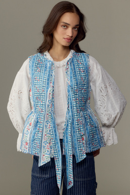 MADDER MADDER レースリネンジャケット madder madder レースリネンジャケット