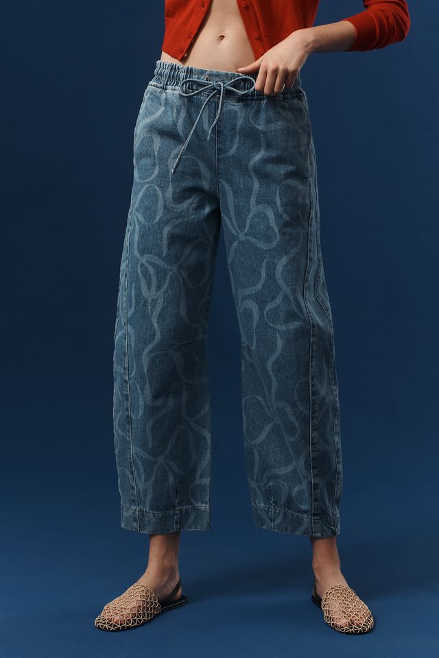 Damson Madder Felix Bow Laser Jeans #1