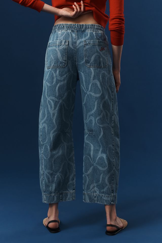 Damson Madder Felix Bow Laser Jeans #3