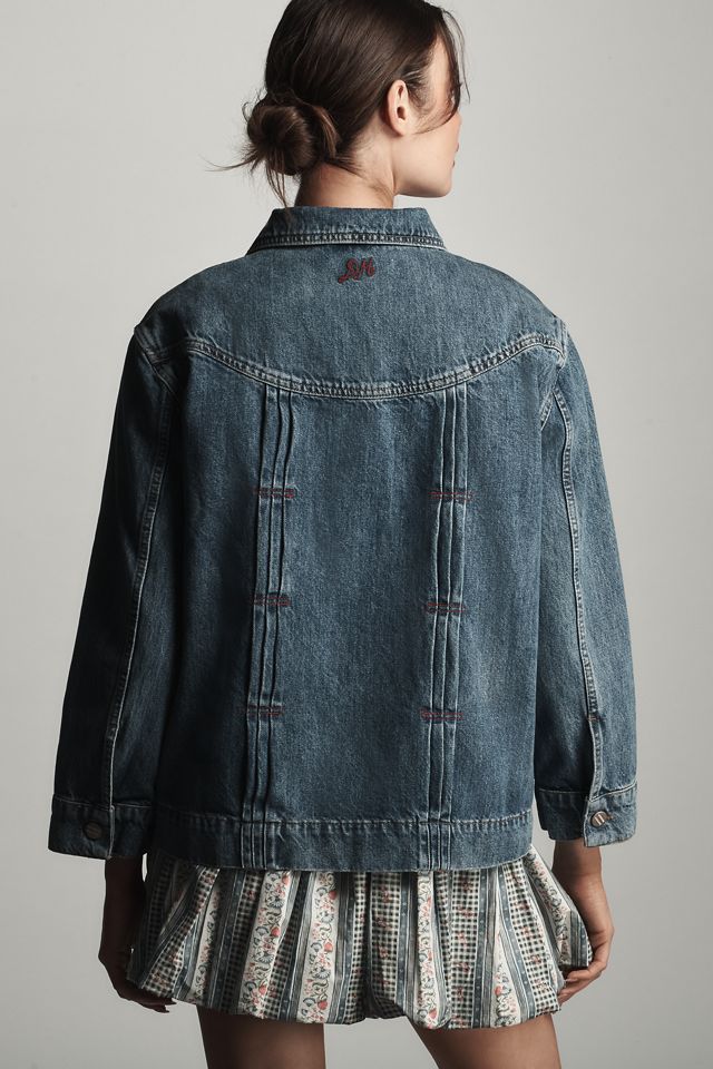 Damson Madder Stevie Denim Shacket #1