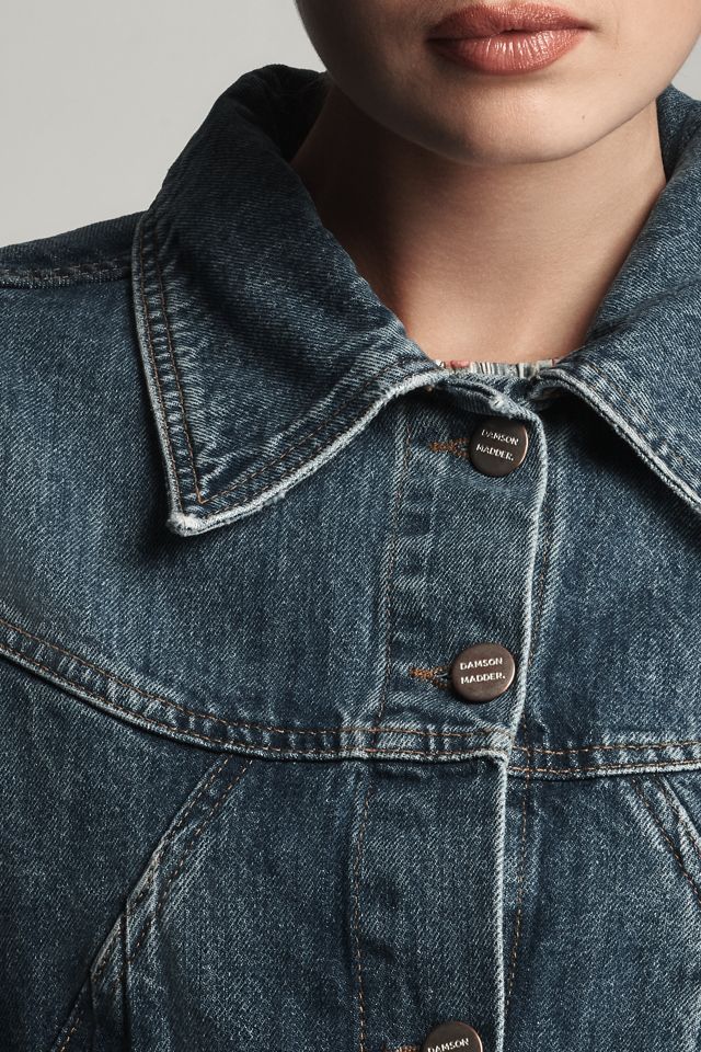 Damson Madder Stevie Denim Shacket #4