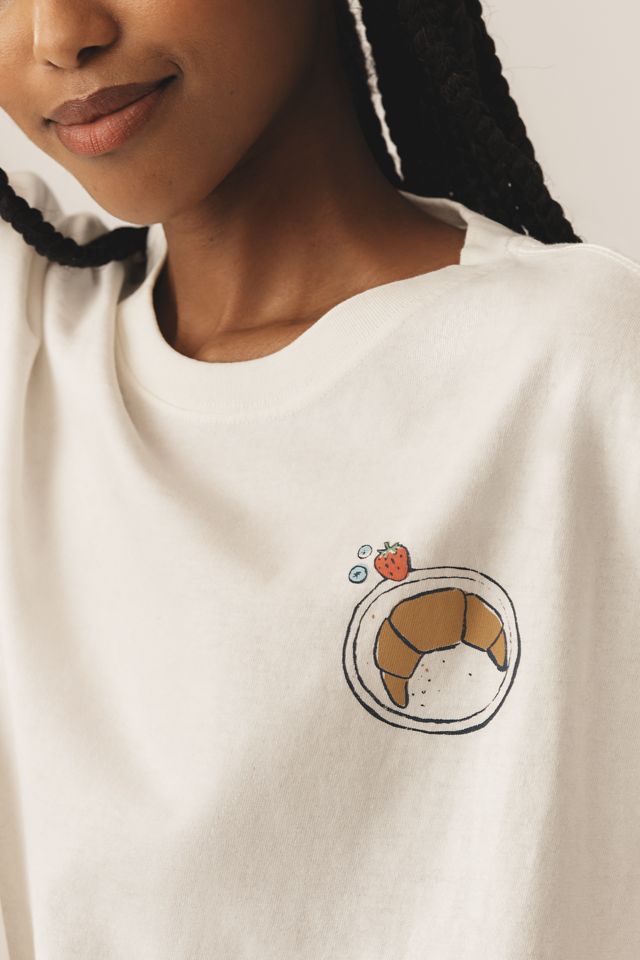 Damson Madder x Anthropologie Breakfast Graphic Tee #2