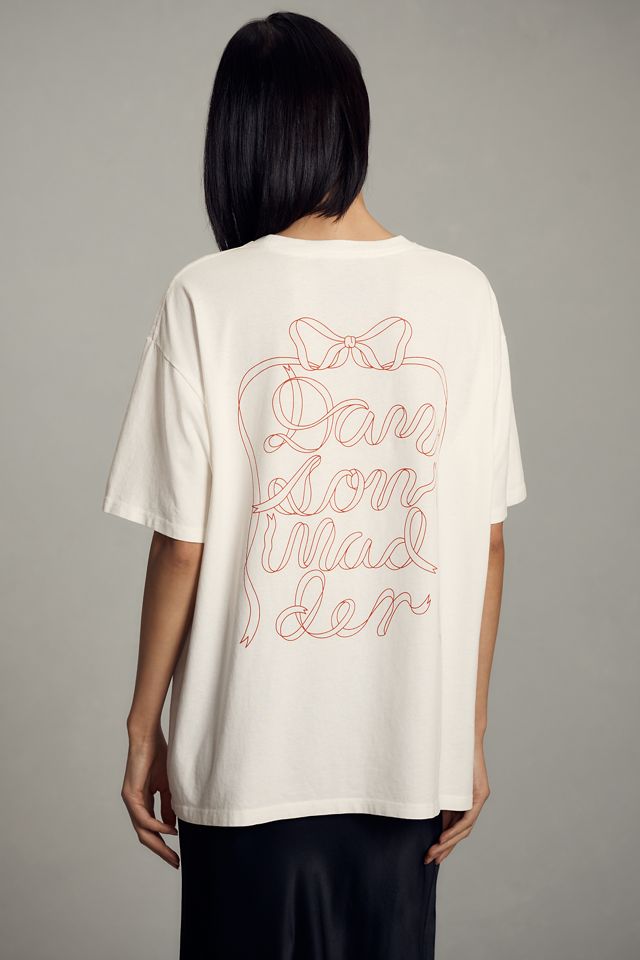 Damson Madder Bow Logo Graphic Tee #3